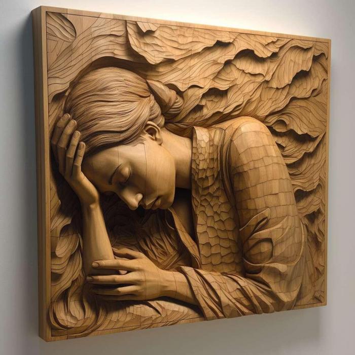 نموذج ثلاثي الأبعاد لآلة CNC 3D Art 